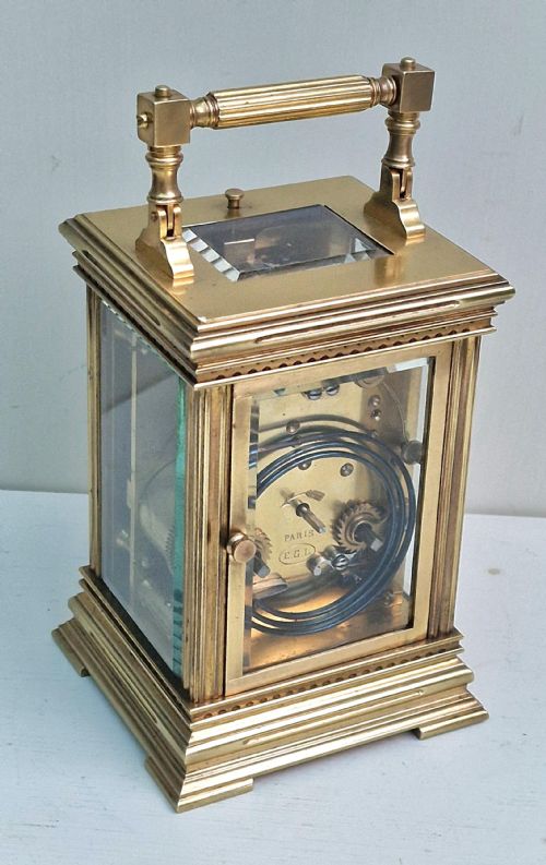 fig 1. David Crichton Edinburgh Striking Carriage Clock