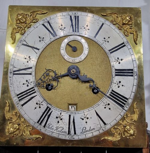 JOHN HUDSON LONDON MARQUETRY LONGCASE CLOCK - ADDITIONAL PHOTO 3