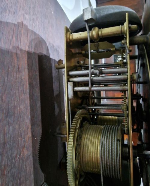 JOHN HUDSON LONDON MARQUETRY LONGCASE CLOCK - ADDITIONAL PHOTO 7