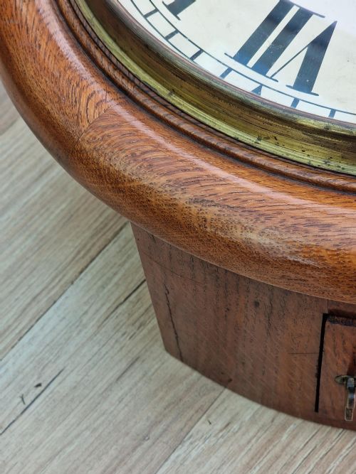 CONROY COUCH TORQUAY FUSEE DIAL WALL CLOCK - ADDITIONAL PHOTO 2