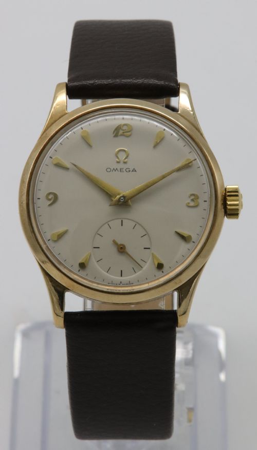 1952 Omega 9k Gold Wristwatch