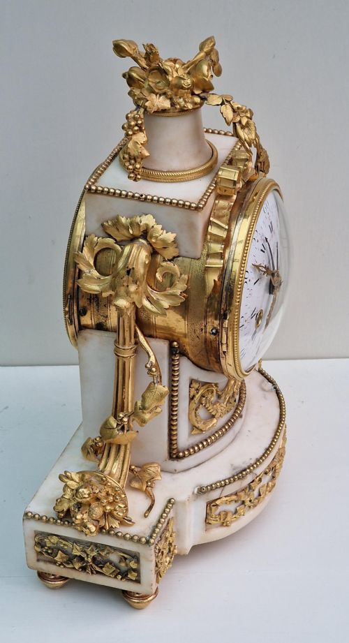 LOUIS GORET PARIS CALENDAR CLOCK - ADDITIONAL PHOTO 3