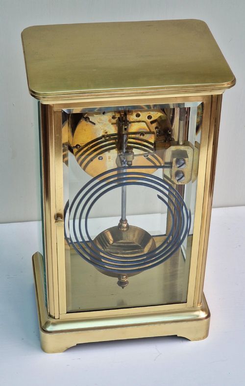 fig 1. A Four Glass Mantel Clock