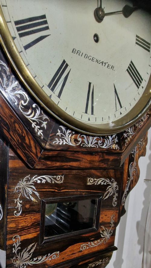 HALLIDAY RICH BRIDGWATER FUSEE WALL CLOCK - ADDITIONAL PHOTO 1