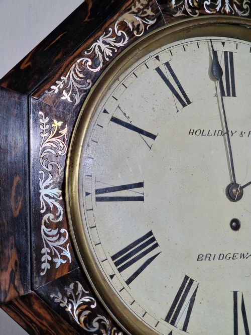 HALLIDAY RICH BRIDGWATER FUSEE WALL CLOCK - ADDITIONAL PHOTO 5
