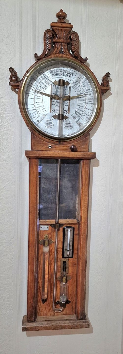 Admiral Fitzroy the Atmoscope Barometer