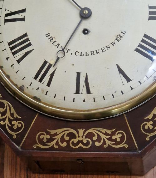 fig 1. Briant, Clerkenwell Dial Wall Clock