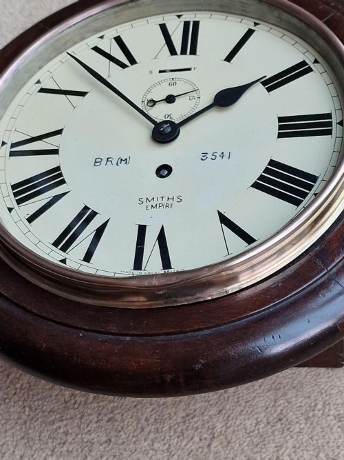 fig 1. A Railways BR(M) Smiths Dial Clock
