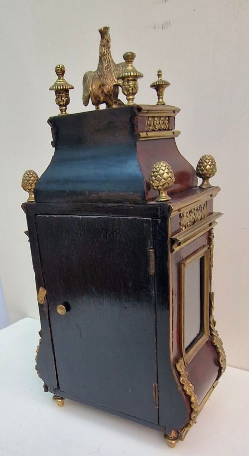 THURET TORTOISESHELL MANTEL CLOCK - ADDITIONAL PHOTO 1