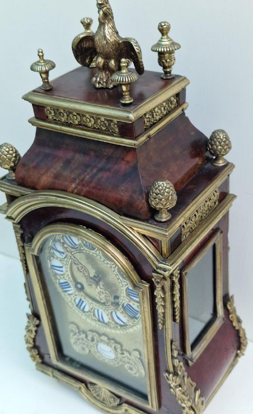 THURET TORTOISESHELL MANTEL CLOCK - ADDITIONAL PHOTO 6
