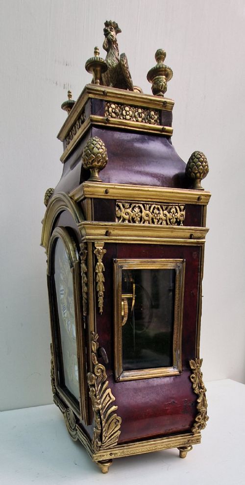 THURET TORTOISESHELL MANTEL CLOCK - ADDITIONAL PHOTO 7