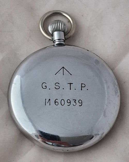 CYMA WW2 PERIOD GSTP POCKET WATCH - ADDITIONAL PHOTO 1