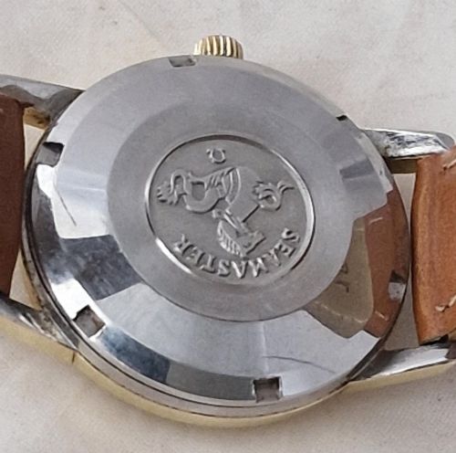 fig 2. 1958 Omega Seamaster Automatic wristwatch
