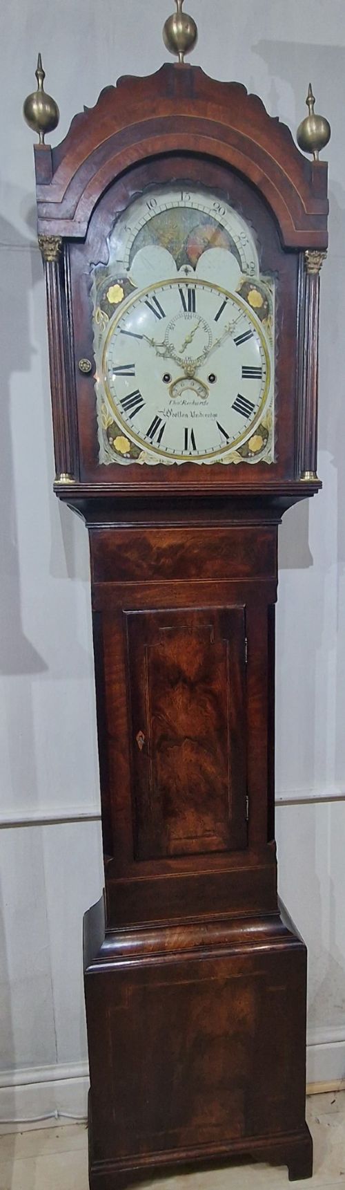 RICKARDS WOTTON UNDER EDGE MOON LONGCASEGRANDFATHER CLOCK