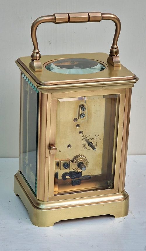 HENRI JACOT CARRIAGE CLCOK BOX - ADDITIONAL PHOTO 2