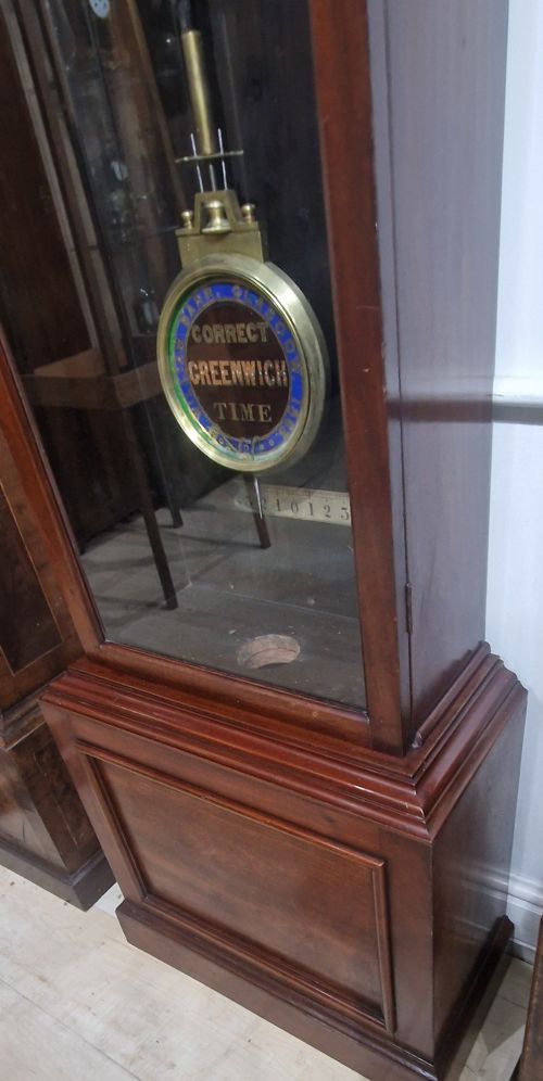 A SCOTTISH PRECISION REGULATOR LONGCASE CLOCK BY BARR OF GLASGOW - ADDITIONAL PHOTO 1