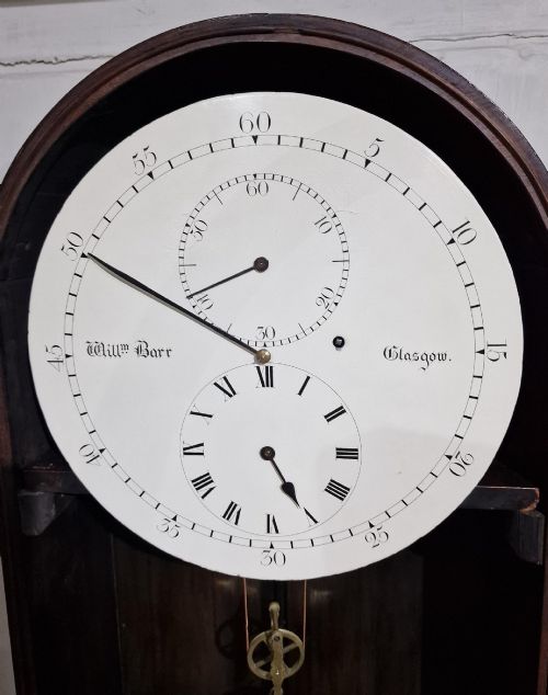 A SCOTTISH PRECISION REGULATOR LONGCASE CLOCK BY BARR OF GLASGOW - ADDITIONAL PHOTO 2