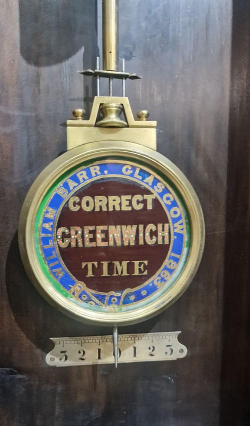 A SCOTTISH PRECISION REGULATOR LONGCASE CLOCK BY BARR OF GLASGOW - ADDITIONAL PHOTO 5