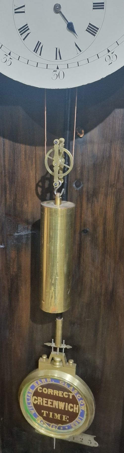 A SCOTTISH PRECISION REGULATOR LONGCASE CLOCK BY BARR OF GLASGOW - ADDITIONAL PHOTO 7