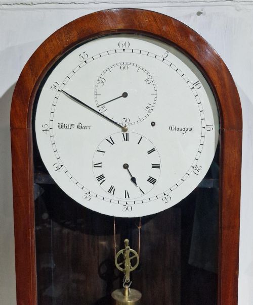 A SCOTTISH PRECISION REGULATOR LONGCASE CLOCK BY BARR OF GLASGOW - ADDITIONAL PHOTO 8