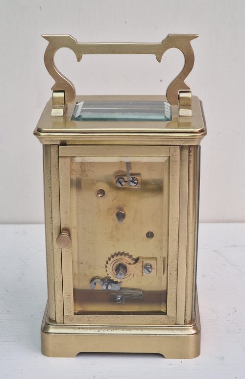 A FRENCH CARRIAGE CLOCK - ADDITIONAL PHOTO 2