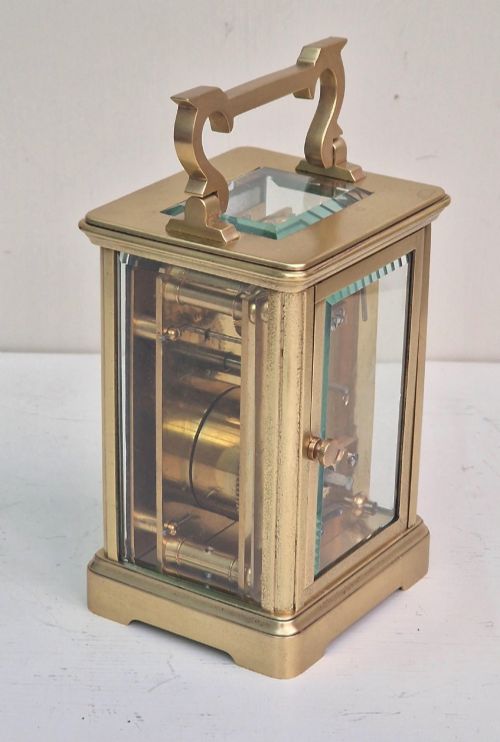 A FRENCH CARRIAGE CLOCK - ADDITIONAL PHOTO 4