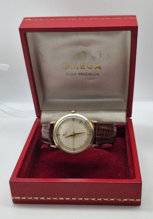 1958 Omega Automatic 9k Gold & Box
