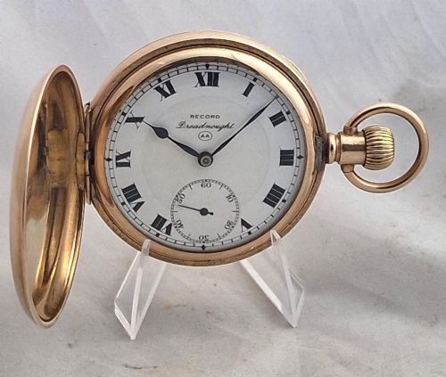 Record Full Hunter Pocket Watch