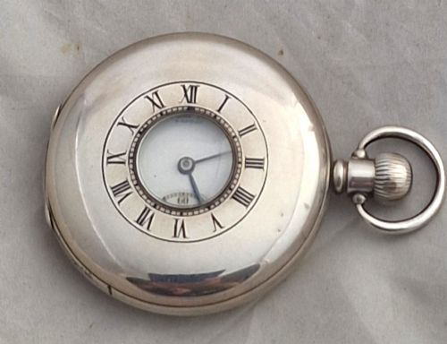 Hinds, London Half Hunter Pocket Watch