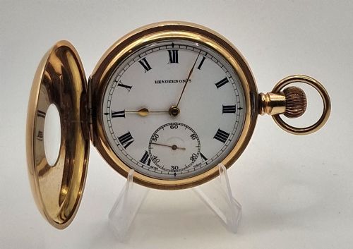 Half Hunter Pocket Watch