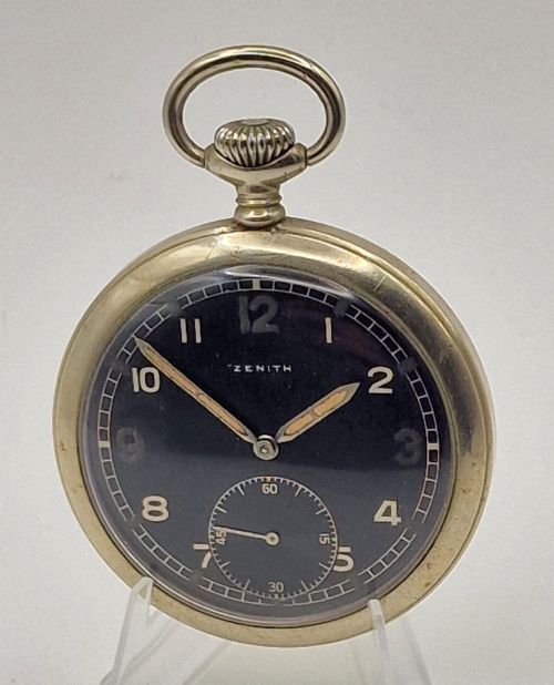 A Zenith Ww2 Pocket Watch