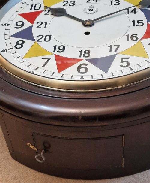fig 1. 1943 WW2 R.A.F. Sector Wall Clock