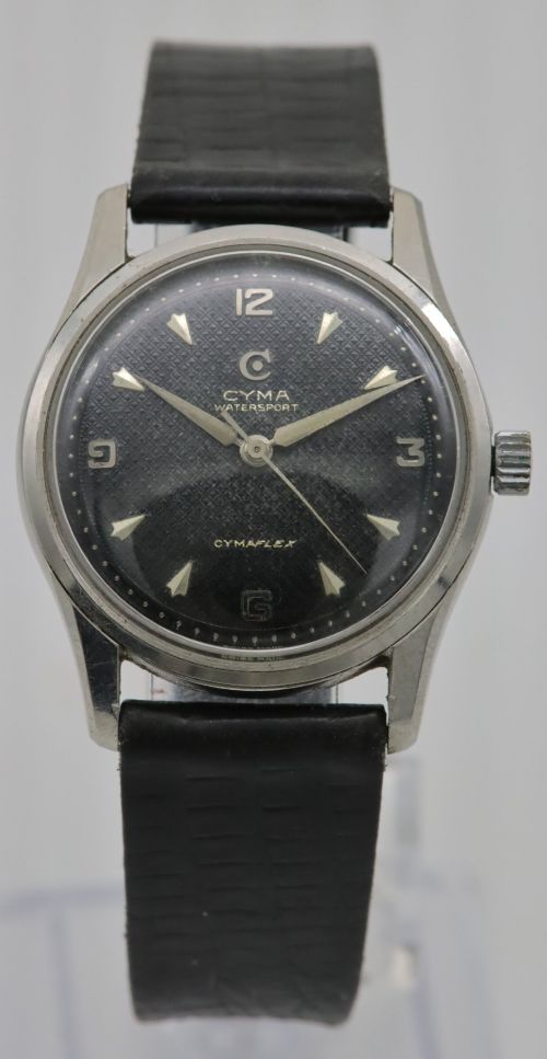 1950's Cyma Watersport Cymaflex Wristwatch