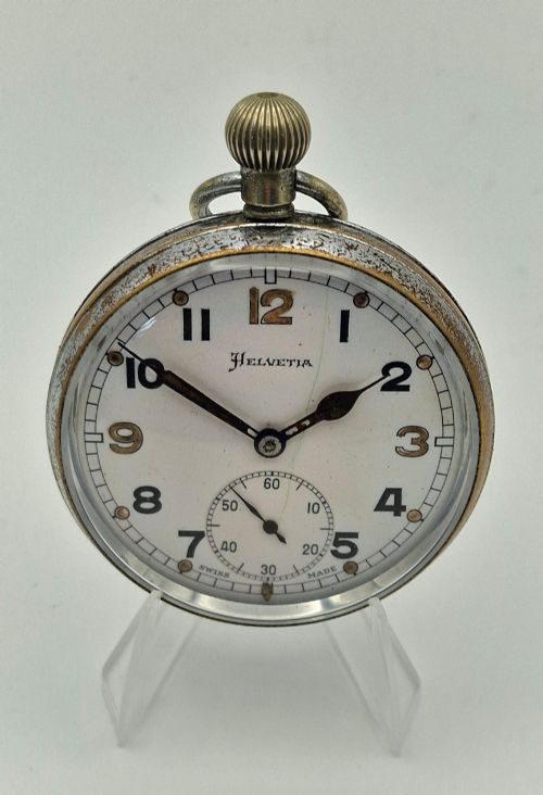 Helevetia WW2 Military Pocket Watch
