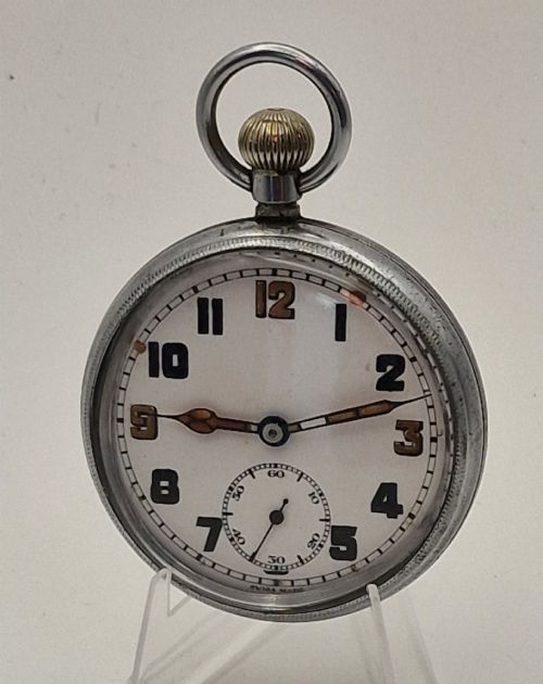 A Ww2 Military British Issue Pocket Watch
