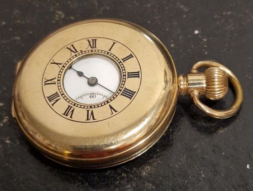 Half Hunter Pocket Watch