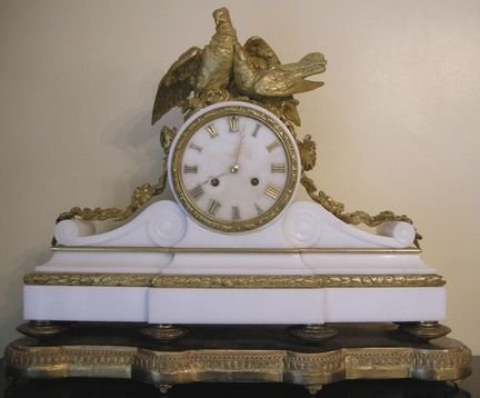 Antique French Mantel Clock