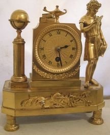 Small French Charles X Period Clock
