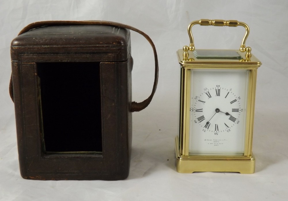 An Earlier Carriage Clock by A. Golay