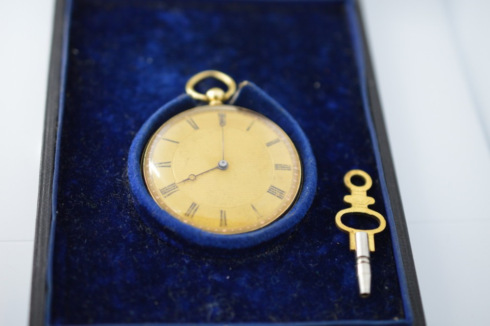An Arnold & Frodsham 18K Gold Midsize Pocket Watch