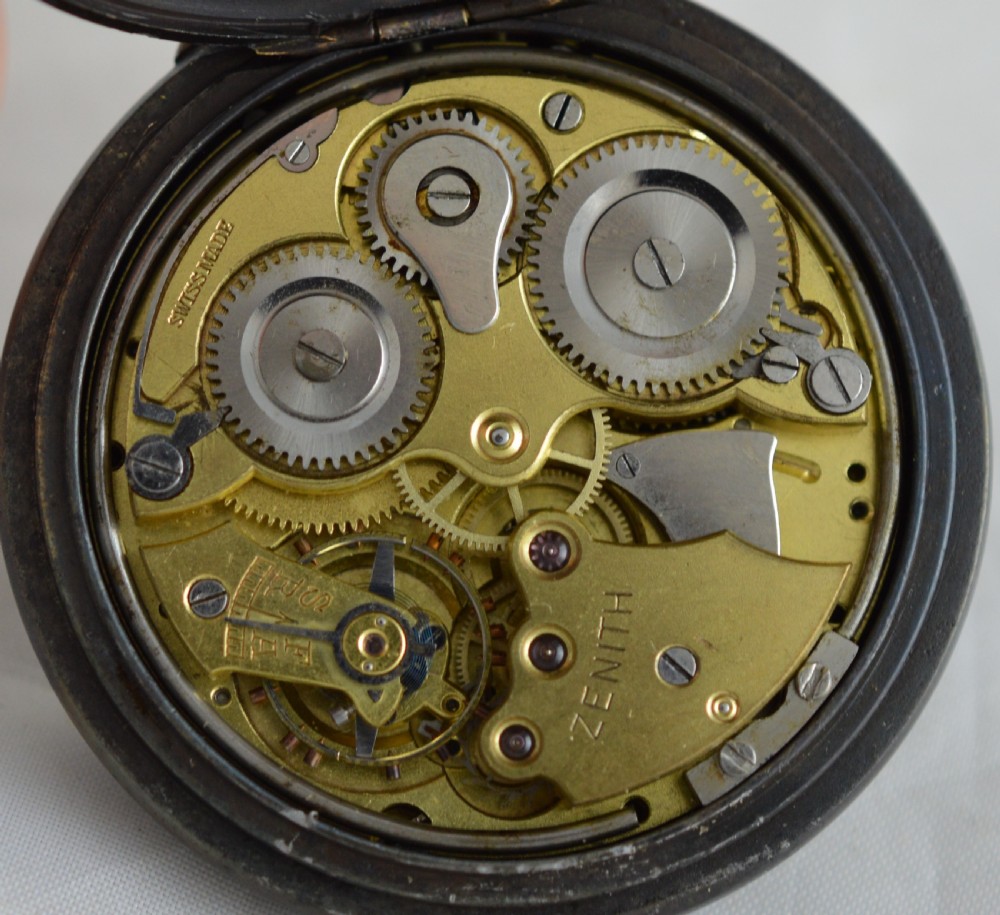 Zenith Alarm Pocket Watch  View III