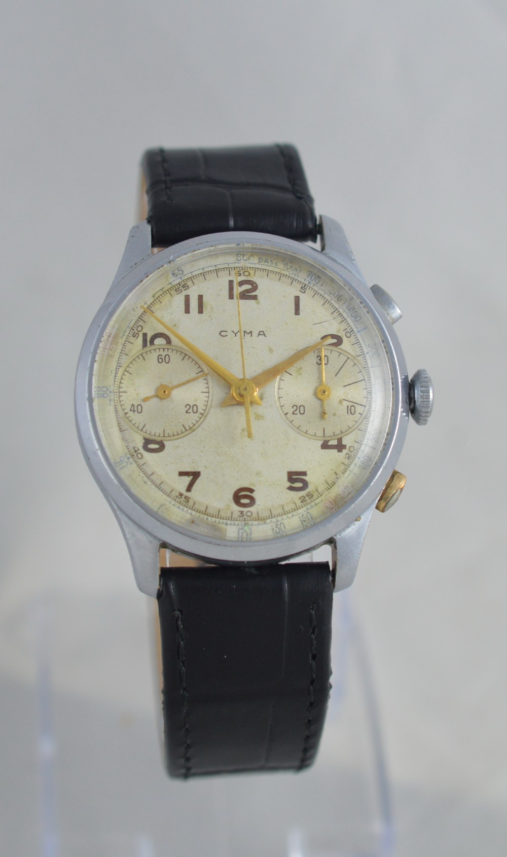 1940s Cyma Chronograph Wristwatch