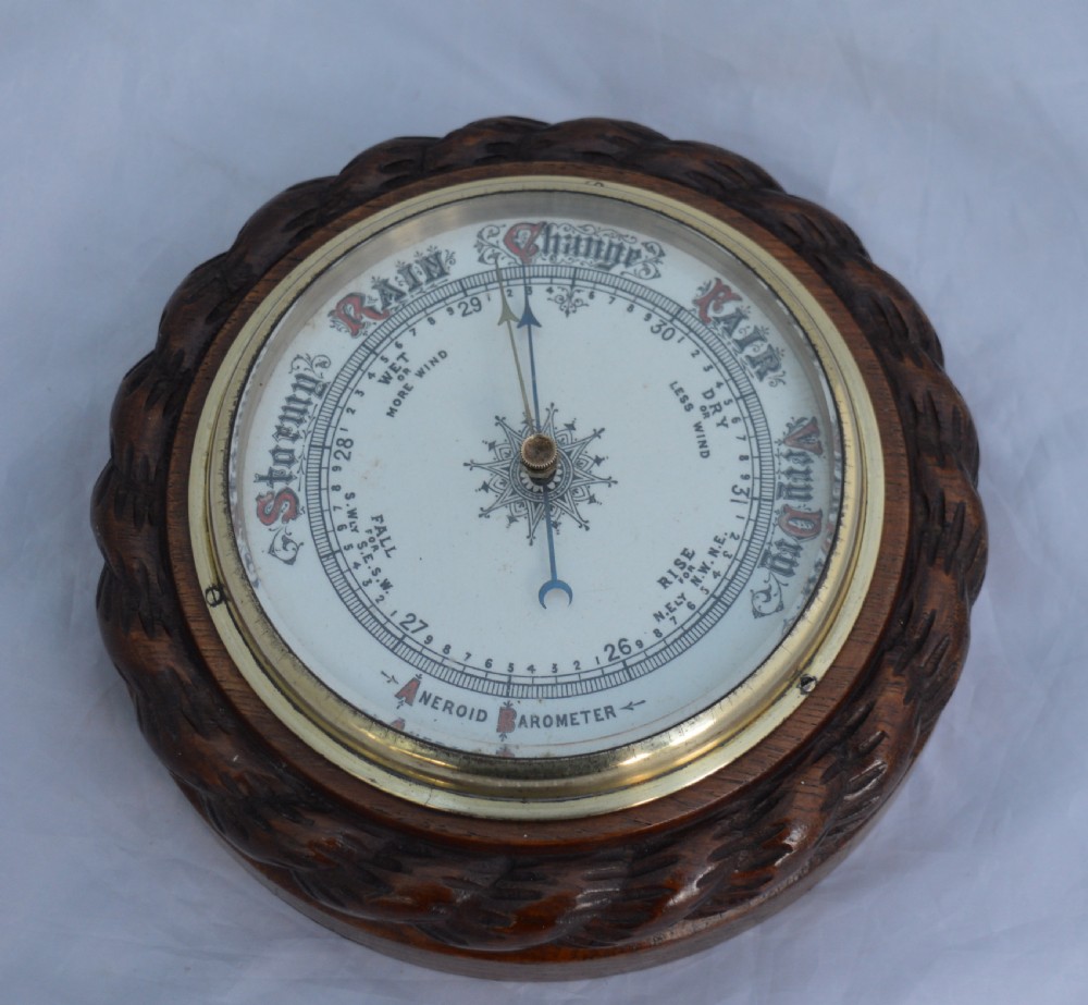 Edwardian Aneroid Barometer