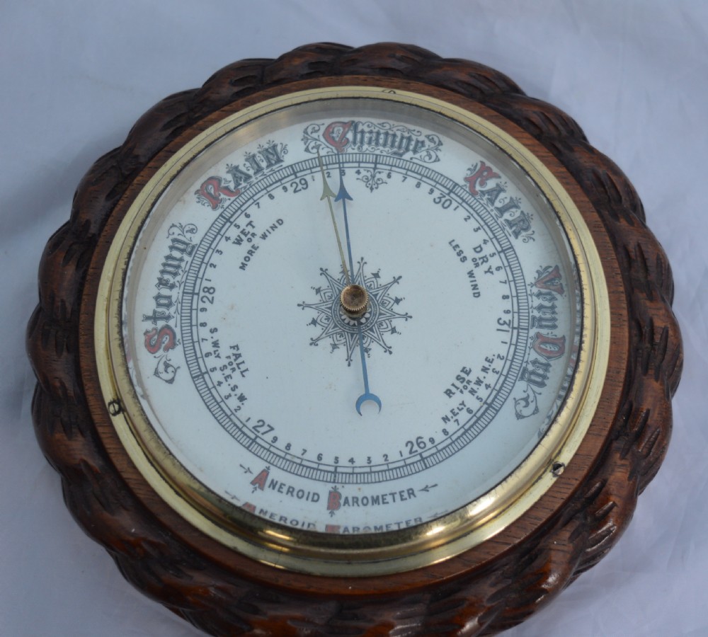 Edwardian Aneroid Barometer View II