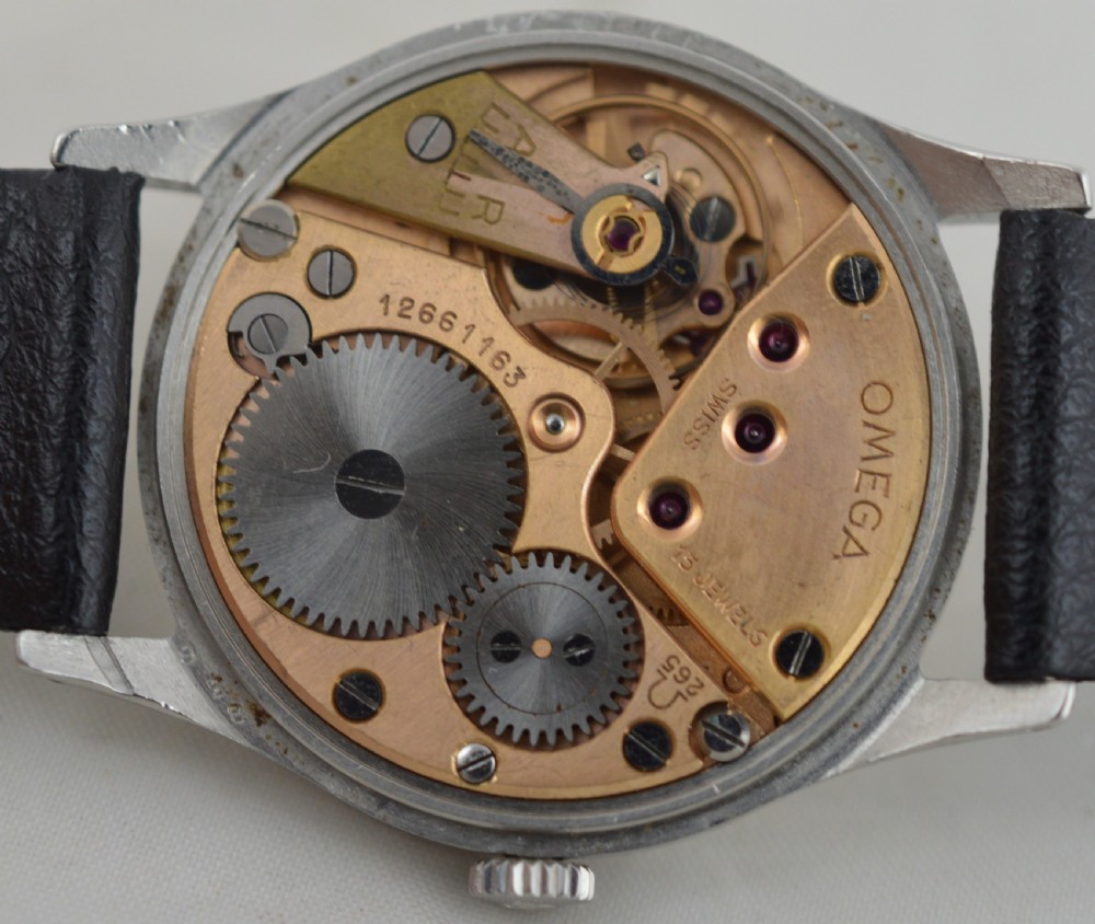 1951 Omega 'Denisteel' Wristwatch View VI