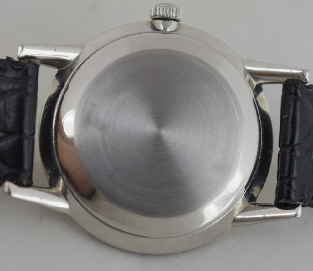 1960s Ulysse Nardin Steel Wristwatch View IV