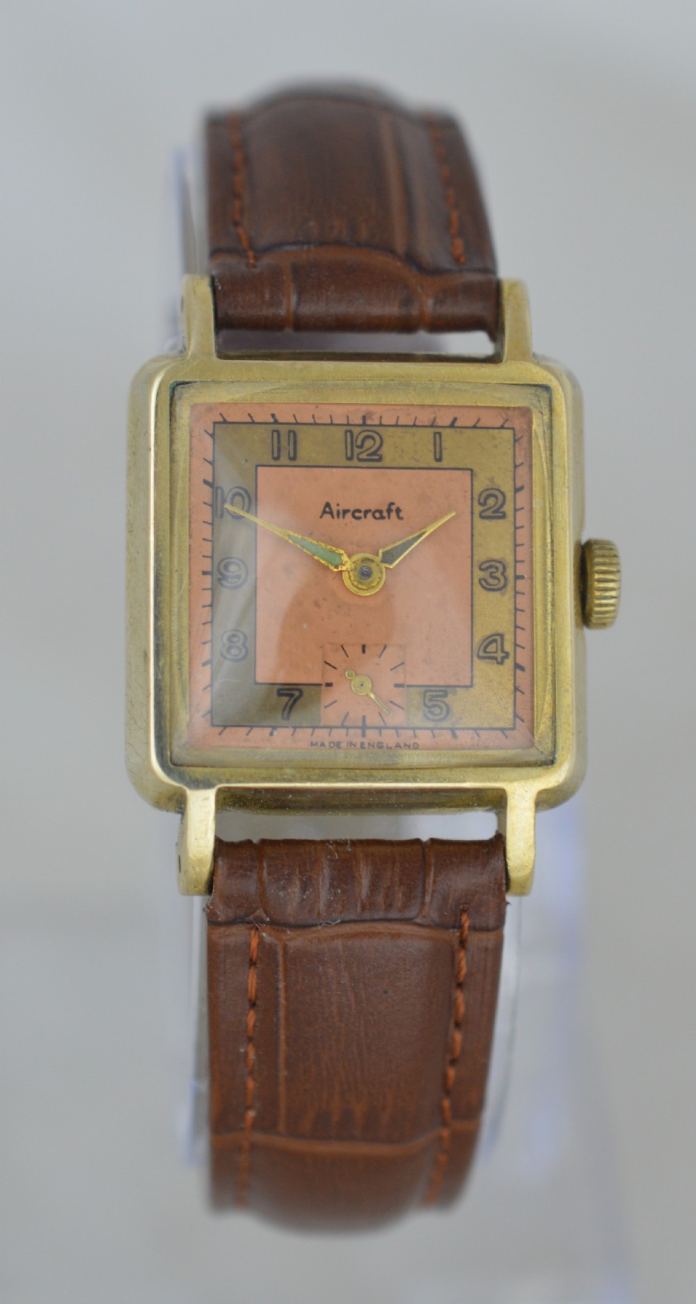 1950s Aircraft 'tank' Style Wristwatch