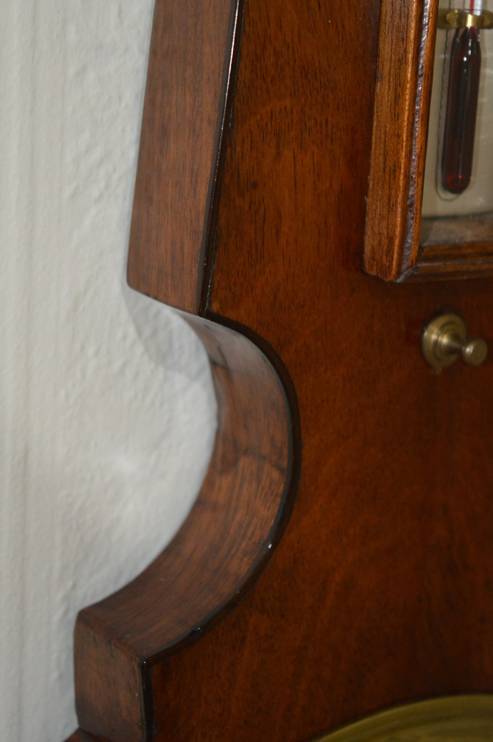 Stanley of Peterborough Mahogany Barometer View II