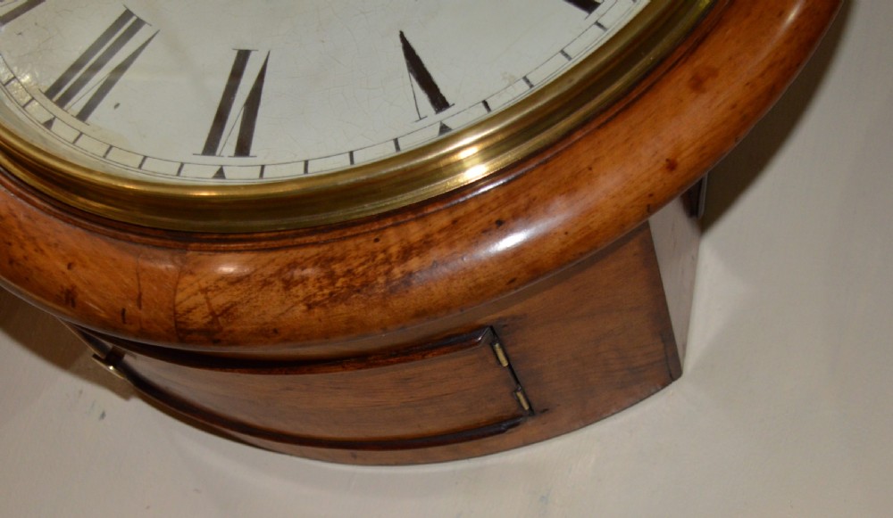 Merchant of Bristol Fusee Dial Wall Clock View II