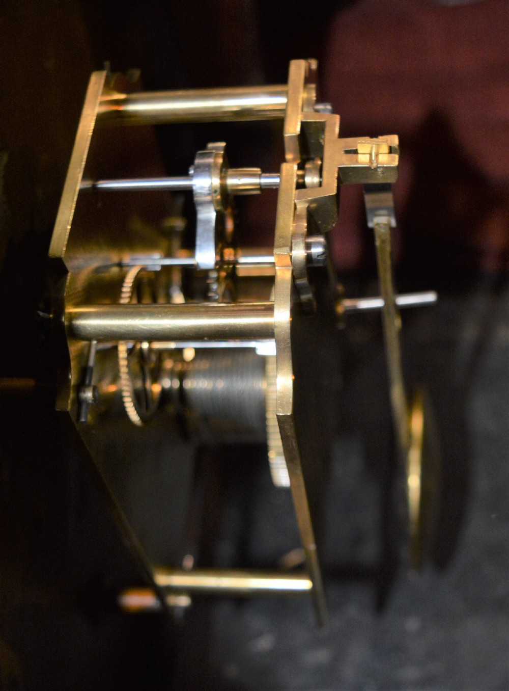 Merchant of Bristol Fusee Dial Wall Clock View III